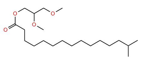 2,3-Dimethoxypropyl 14-methylpentadecanoate